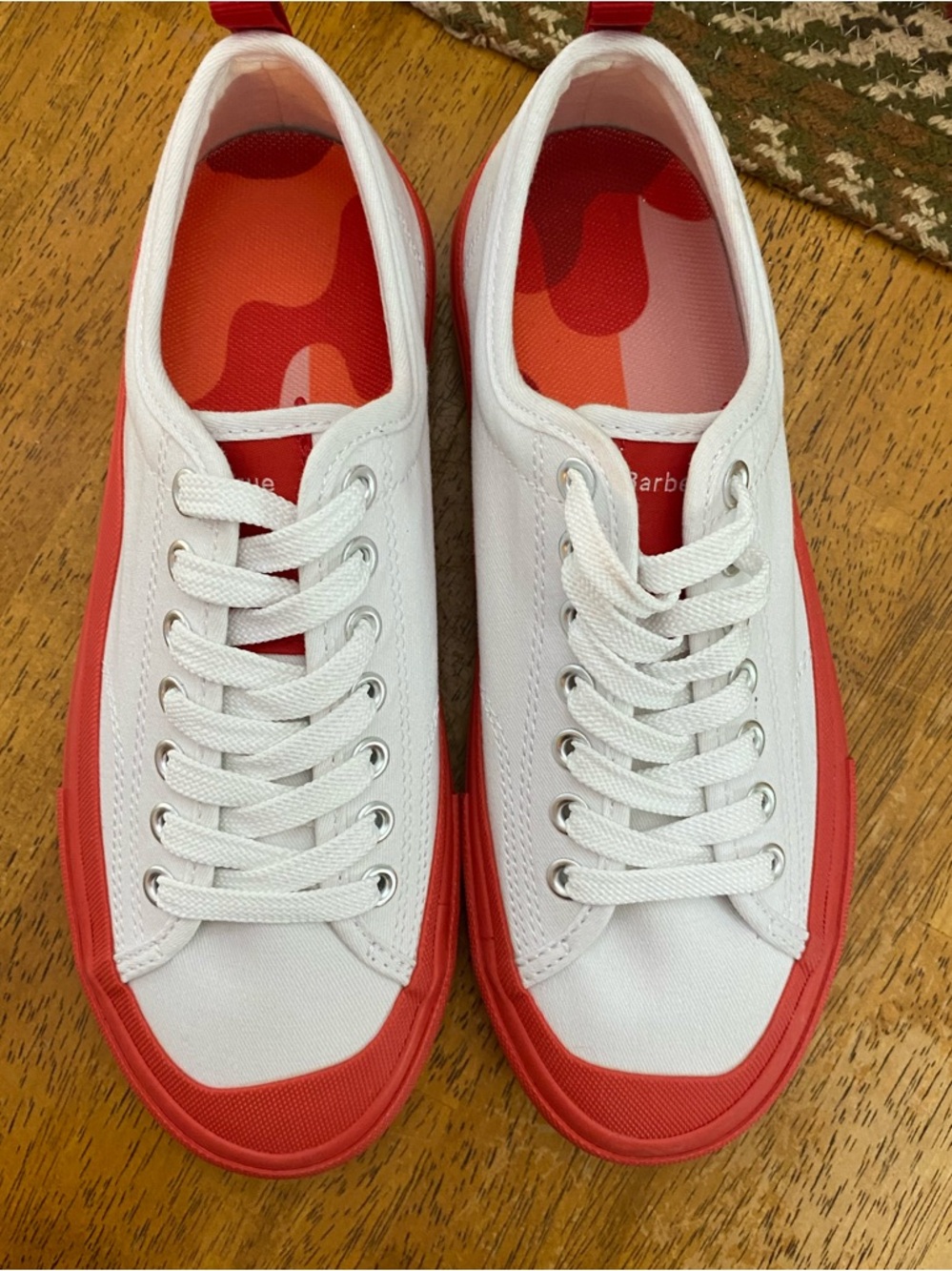 New Chick-Fil-A Barbecue Custom Canvas Sneakers